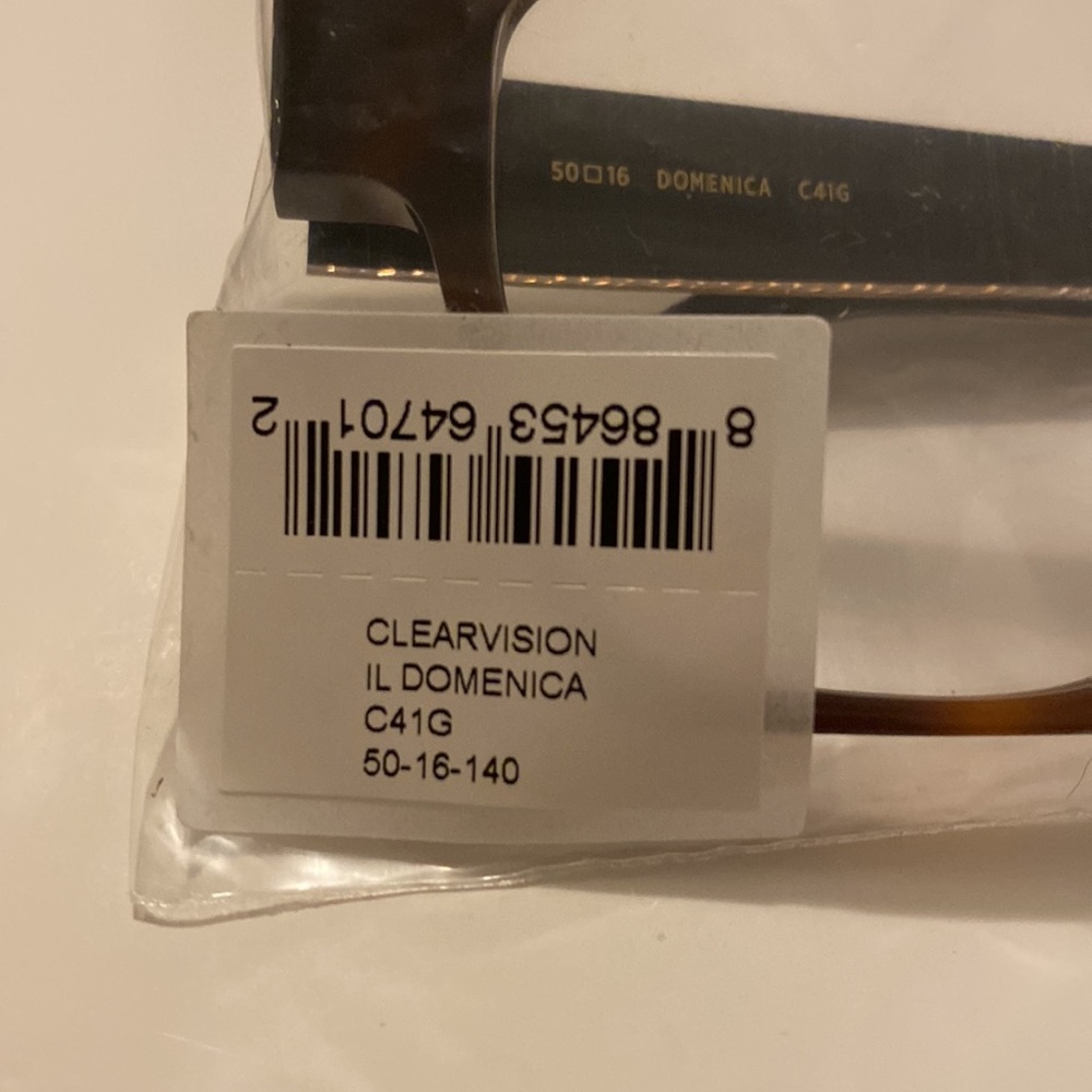 Illa Domenica C41G Tortoise 50-16-140 Eyeglass Frame - Picture 4 of 7